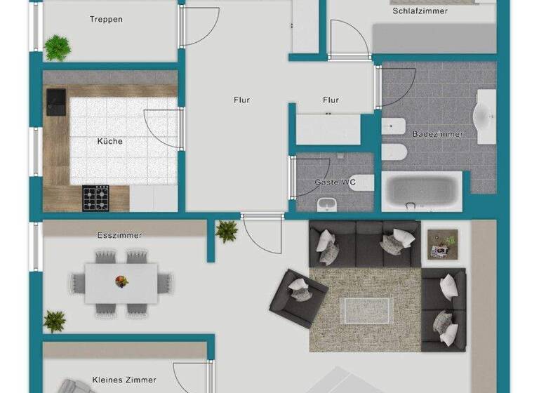 Wohnung zum Kauf 725.000 € 4 Zimmer 140,7 m² 1. Geschoss Marienthal Hamburg 22043