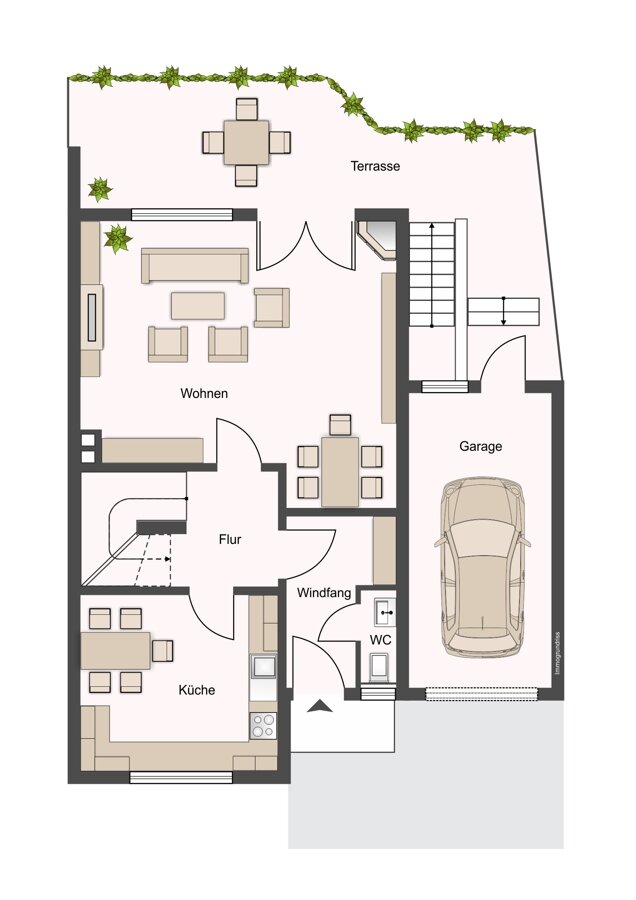 Reihenendhaus zum Kauf provisionsfrei 169.000 € 4 Zimmer 115,3 m²<br/>Wohnfläche 331 m²<br/>Grundstück Fallingbostel Fallingbostel / Dorfmark 29683