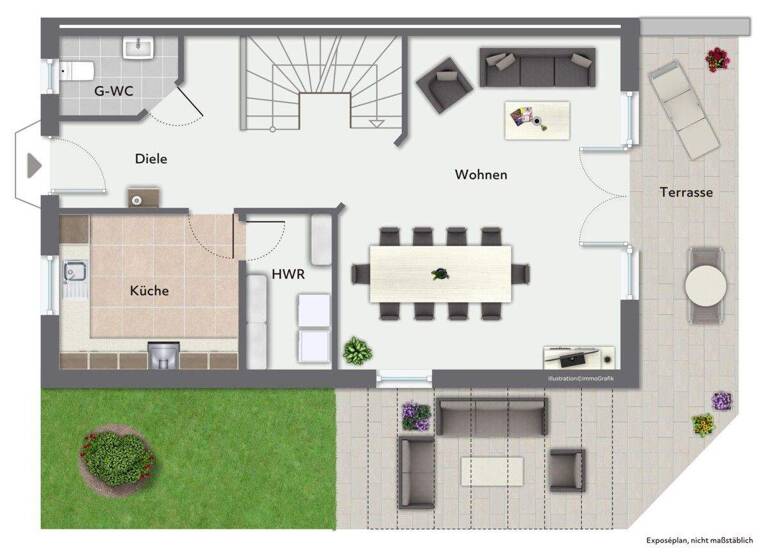 Doppelhaushälfte zum Kauf 369.000 € 4 Zimmer 113 m² 450 m² Grundstück Bad Bramstedt 24576