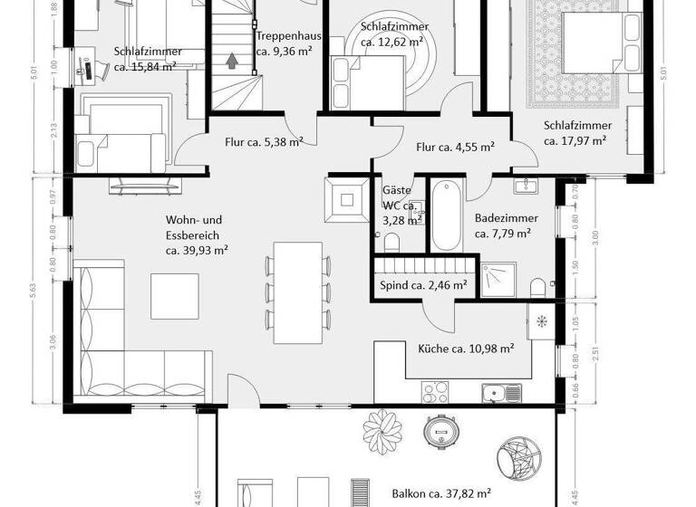 Einfamilienhaus zum Kauf 549.000 € 7 Zimmer 240 m² 822 m² Grundstück Utzerath 54552