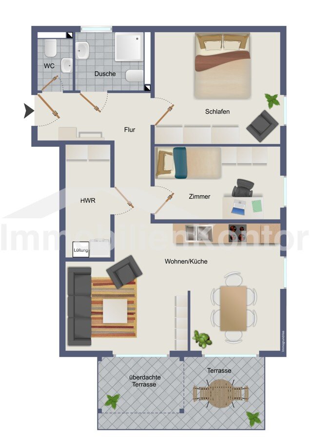 Wohnung zur Miete 1.090 € 3 Zimmer 89,5 m²<br/>Wohnfläche 01.04.2025<br/>Verfügbarkeit Lauenbrück Lauenbrück 27389