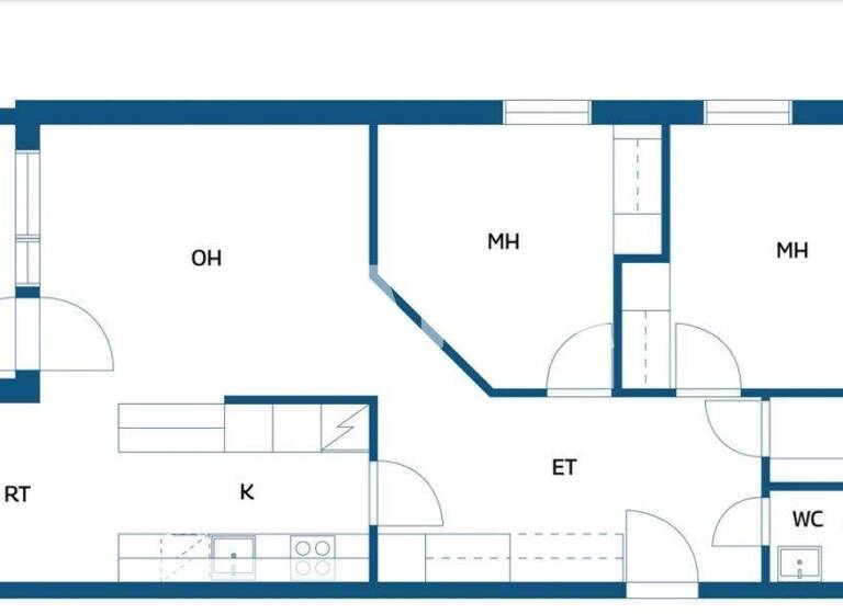 Studio zum Kauf 109.000 € 3 Zimmer 67,5 m² 3. Geschoss Minkkitie 1 Vantaa 01450