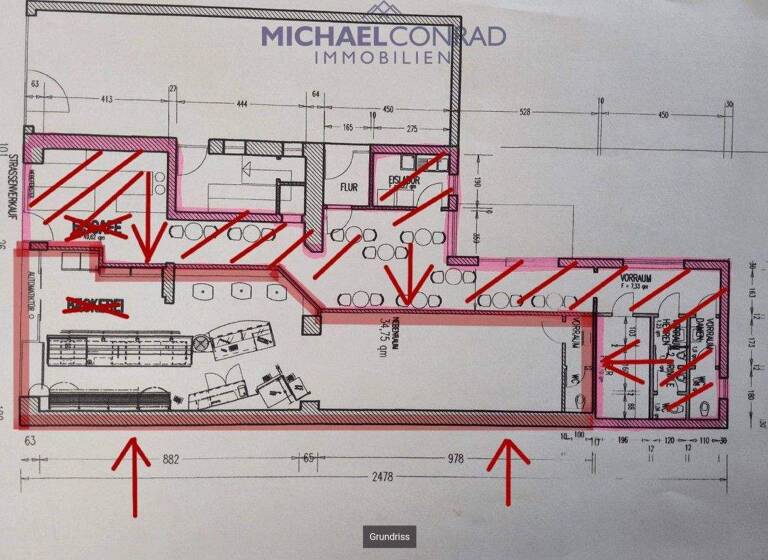 Laden zur Miete 635 € Schmelz 66839