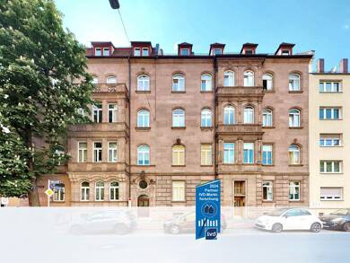 Wohnung zur Miete 950 € 2 Zimmer 75 m² 4. Geschoss Uhlandstraße Nürnberg 90408