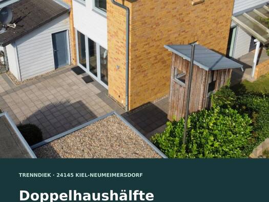 Doppelhaushälfte zum Kauf provisionsfrei 485.000 € 4 Zimmer 138 m² 307 m² Grundstück Meimersdorf Kiel 24145