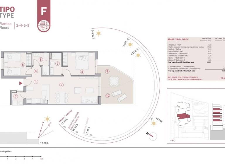 Wohnung zum Kauf provisionsfrei 479.000 € 2 Zimmer 59 m² Calpe