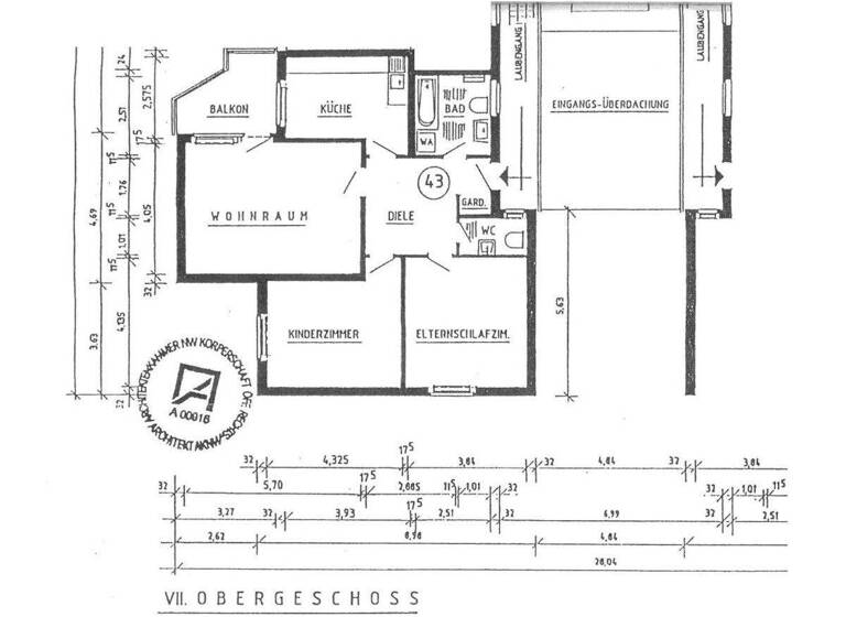 Wohnung zur Miete 700 € 3 Zimmer 89 m² 7. Geschoss frei ab 01.05.2026 Bad Lippspringe 33175