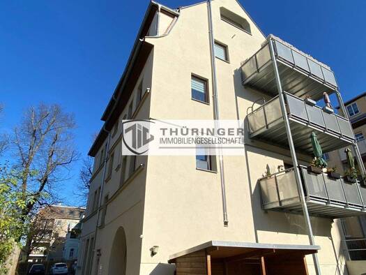 Wohnung zur Miete 435 € 2 Zimmer 57,8 m² 3. Geschoss Ostviertel Gera 07546