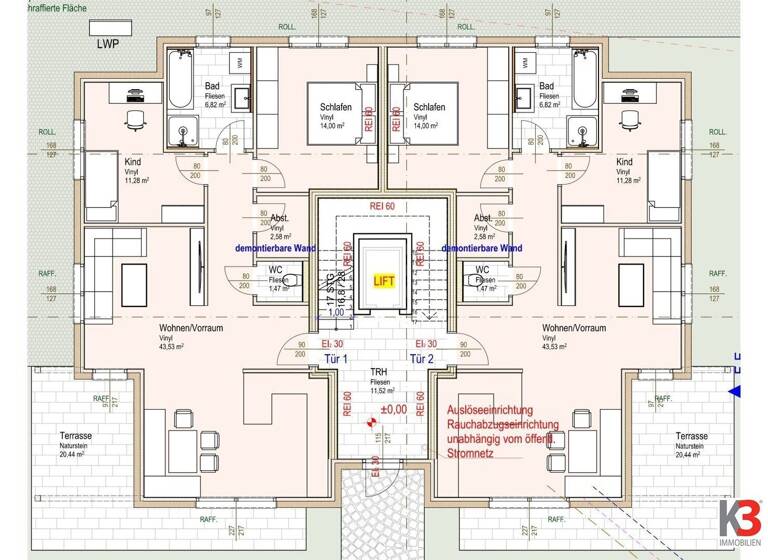 Wohnung zum Kauf 359.574 € 3 Zimmer 82,6 m² Ried im Innkreis 4910