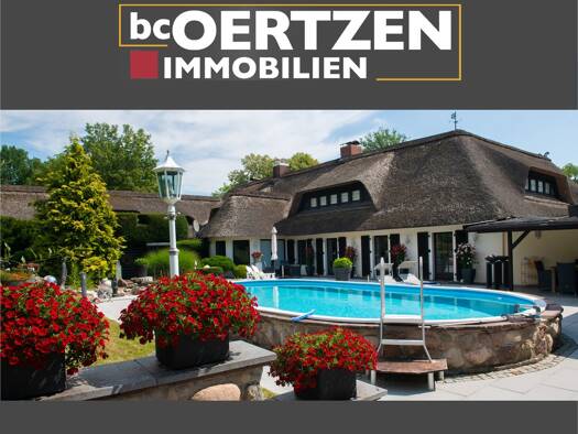 Einfamilienhaus zum Kauf 1.200.000 € 14 Zimmer 595,4 m² 7.971 m² Grundstück Rullstorfer Straße 5 Boltersen Rullstorf 21379