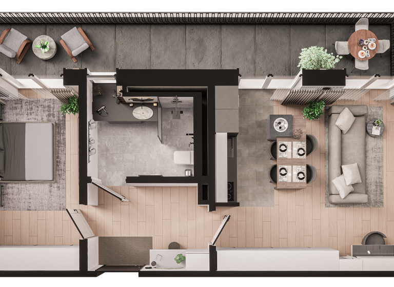 Wohnung zum Kauf - Erstbezug als Kapitalanlage geeignet 853.000 € 2 Zimmer 63,2 m² Marbachstraße 12 B Sendling-Westpark München 81369