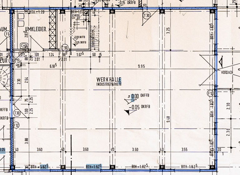 Lagerhalle zur Miete 241,8 m² Lagerfläche Mörsch Rheinstetten 76287