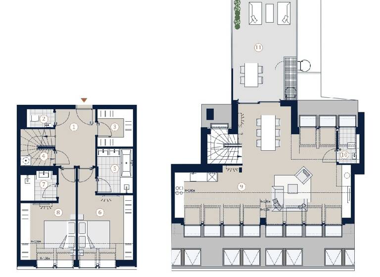 Maisonette zum Kauf 1.719.000 € 3 Zimmer 133 m² Tendlergasse 3 Wien 1090