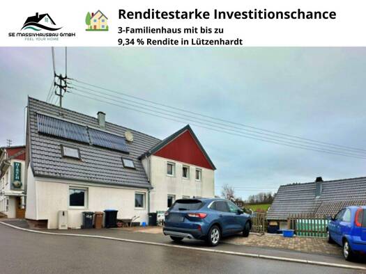 Mehrfamilienhaus zum Kauf provisionsfrei 245.000 € 8 Zimmer 176 m² 440 m² Grundstück Lützenhardt Waldachtal 72178