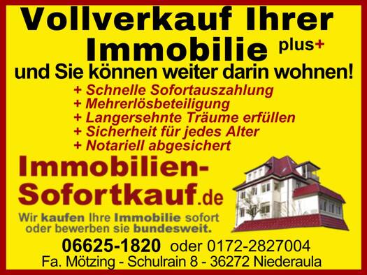 Haus zum Kauf 111 € 1 Zimmer 111 m² 111 m² Grundstück Musterstr. 1 Rechtenbach Hüttenberg 35625
