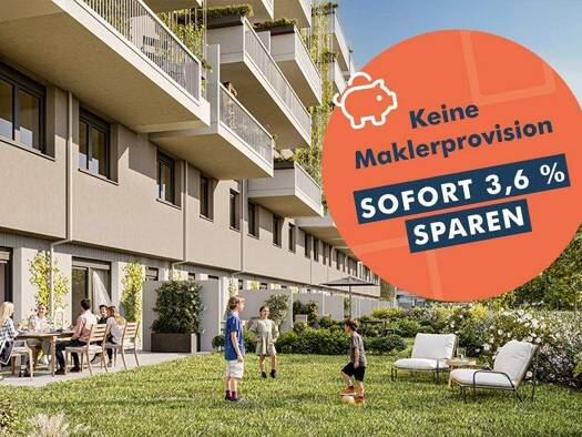 Wohnung zum Kauf - Erstbezug provisionsfrei 549.000 € 4 Zimmer 88,5 m² EG Ludwig-Reindl-Gasse 1, Senekowitschgasse 2 Wien 1220