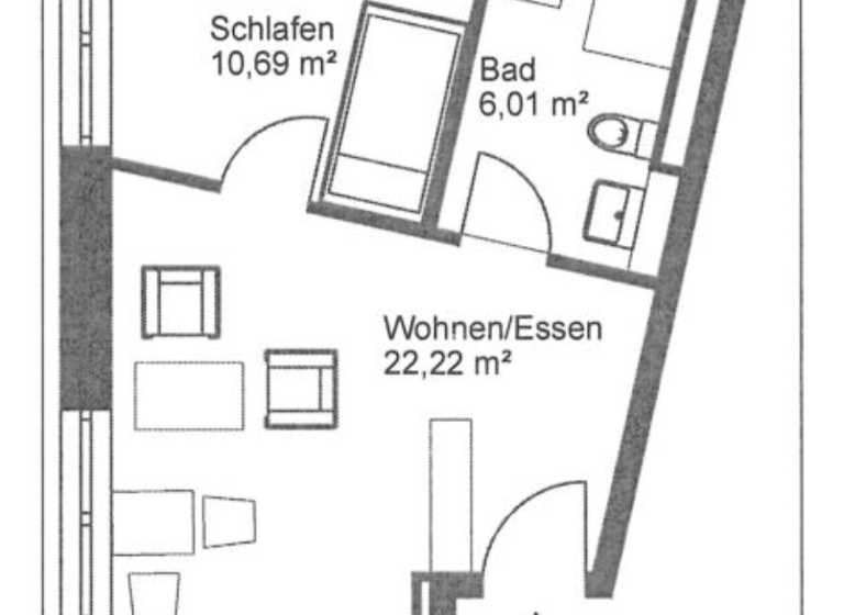 Wohnung zur Miete 2 Zimmer 38,9 m²<br/>Wohnfläche ab sofort<br/>Verfügbarkeit Lorenz-Krapp-Str.12-16 Kramersfeld Bamberg 96052