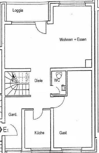 Maisonette zur Miete 780 € 5 Zimmer 112 m²<br/>Wohnfläche 2.<br/>Geschoss 01.03.2025<br/>Verfügbarkeit Goethestr. 9 Linnich Linnich 52441