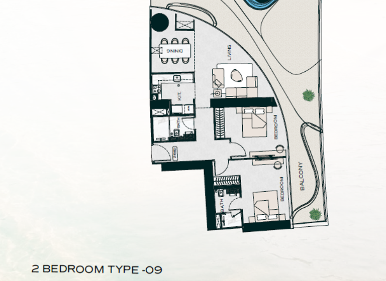 Wohnung zum Kauf provisionsfrei 923.018 € 3 Zimmer 237,8 m² Dubai