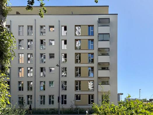 Wohnung zur Miete - Erstbezug 1.329 € 4 Zimmer 106,3 m² EG Landsberger Allee Alt-Hohenschönhausen Lichtenberg 13055