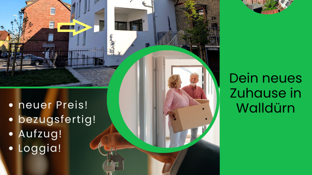 Wohnung zum Kauf provisionsfrei als Kapitalanlage geeignet 259.900 € 2 Zimmer 72,7 m² Bonnstraße 4 Walldürn 74731