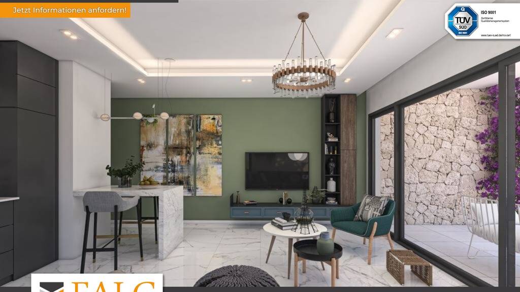 Wohnung zum Kauf - Erstbezug provisionsfrei 205.500 € 2 Zimmer 50 m² Bahçeli 99410