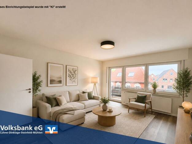 Wohnung zur Miete 700 € 3 Zimmer 85 m² 2. Geschoss Dinklage 49413