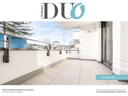 Wohnung zum Kauf provisionsfrei 348.500 € 3 Zimmer 86,6 m² St Johann Saarbrücken 66130