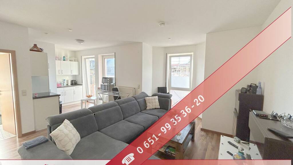 Wohnung zum Kauf 179.800 € 2 Zimmer 50 m² 2. Geschoss Trier-Süd Trier 54290