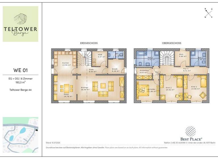 Einfamilienhaus zum Kauf provisionsfrei 825.000 € 6 Zimmer 192,3 m² 526 m² Grundstück Teltower Berge 44 Mahlow Blankenfelde-Mahlow 15831