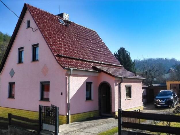 Einfamilienhaus zum Kauf 95.000 € 4 Zimmer 90 m² 700 m² Grundstück Krölpa 07387