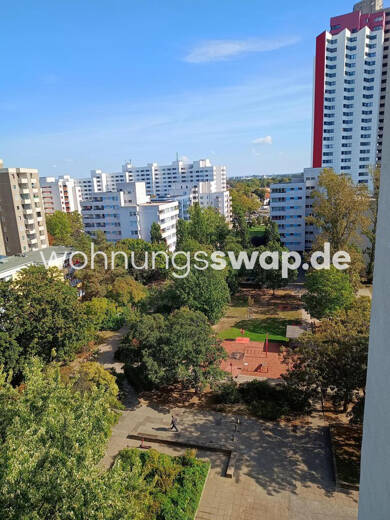 Studio zur Miete Tauschwohnung 420 € 3 Zimmer 74 m² 8. Geschoss Gropiusstadt Berlin 12353