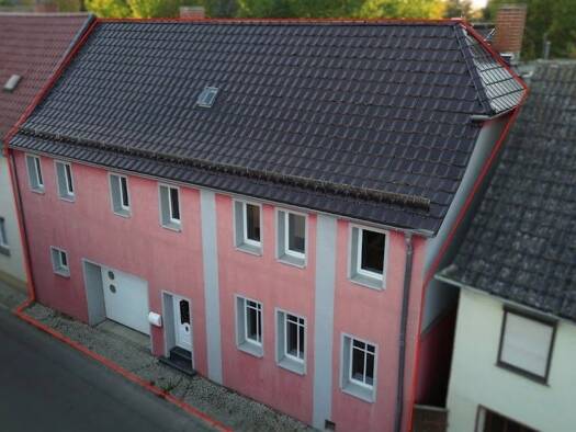 Reihenmittelhaus zum Kauf 100.000 € 5 Zimmer 134 m² 3.600 m² Grundstück Ermsleben Falkenstein/Harz 06463