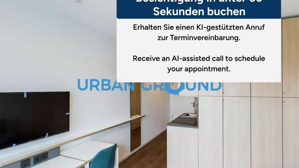 Studio zur Miete 910 € 1 Zimmer 22,4 m² 15. Geschoss frei ab 02.05.2026 Lehrter Straße Moabit Berlin 10557