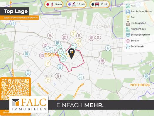 Praxis zur Miete - Erstbezug provisionsfrei 11 € 72 m² Bürofläche Neustraße 37 Eschweiler 52249