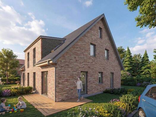 Doppelhaushälfte zum Kauf - Erstbezug provisionsfrei 479.000 € 4,5 Zimmer 121 m² 714 m² Grundstück Scharnebeck Scharnebeck 21379