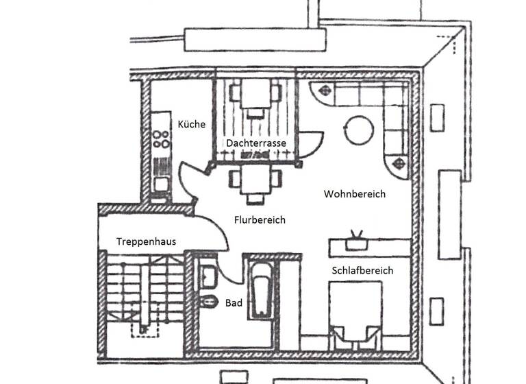 Studio zur Miete 390 € 1 Zimmer 37,8 m² Kleinzschachwitz Dresden 01259