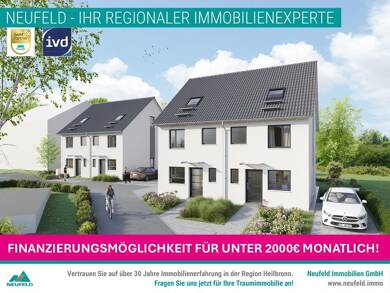 Doppelhaushälfte zum Kauf - Neubau 582.900 € 4 Zimmer 197 m² 175,7 m² Grundstück Bahnhofstraße 25/1 Kochendorf Bad Friedrichshall 74177