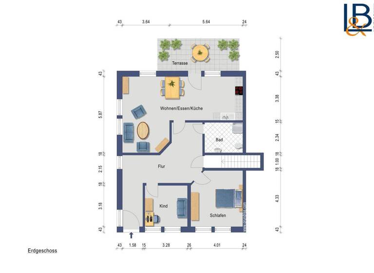 Wohnung zum Kauf 469.000 € 4 Zimmer 101 m² Neugraben-Fischbek Hamburg 21147