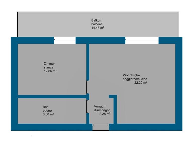 Wohnung zum Kauf - Erstbezug 255.000 € 2 Zimmer 62 m² frei ab sofort Salurn
