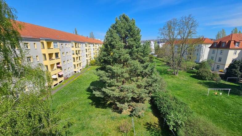 Wohnung zur Miete 606 € 3 Zimmer 61,8 m² EG frei ab sofort Eibenstocker Str 89 Striesen-Ost (Bärensteiner Str.) Dresden 01277