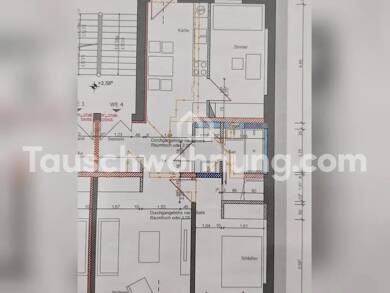 Wohnung zur Miete Tauschwohnung 560 € 3 Zimmer 75 m² 1. Geschoss Südvorstadt Leipzig 04275