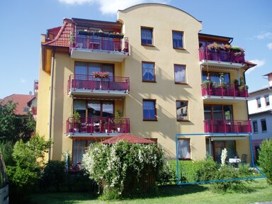 Terrassenwohnung zur Miete 564 € 2 Zimmer 70,5 m² EG frei ab sofort Lindenallee 5a Arnstadt Arnstadt 99310