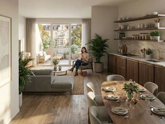Wohnung zum Kauf - Erstbezug provisionsfrei 329.000 € 3 Zimmer 70,3 m² 1. Geschoss Klosterstraße 26 Kernstadt Lippstadt 59555