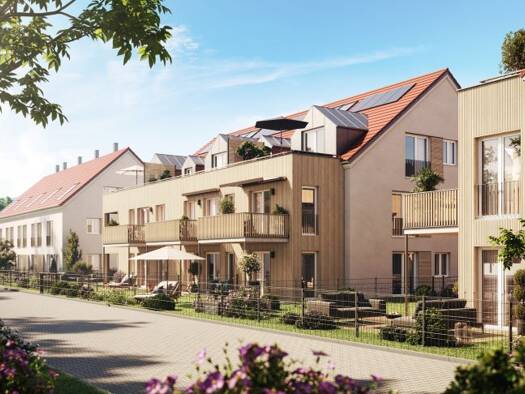 Wohnung zum Kauf - Neubau provisionsfrei 835.000 € 2 Zimmer 76,1 m² 2. Geschoss Altostraße 30-32 Aubing-Lochhausen-Langwied München 81245