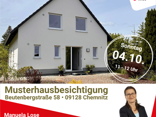 Einfamilienhaus zum Kauf provisionsfrei 4 Zimmer 100 m² 750 m² Grundstück Euba Chemnitz 09128