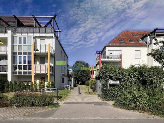 Wohnung zur Miete 690 € 2 Zimmer 66 m² 2. Geschoss frei ab sofort Rathenaustraße 12a Markkleeberg 04416