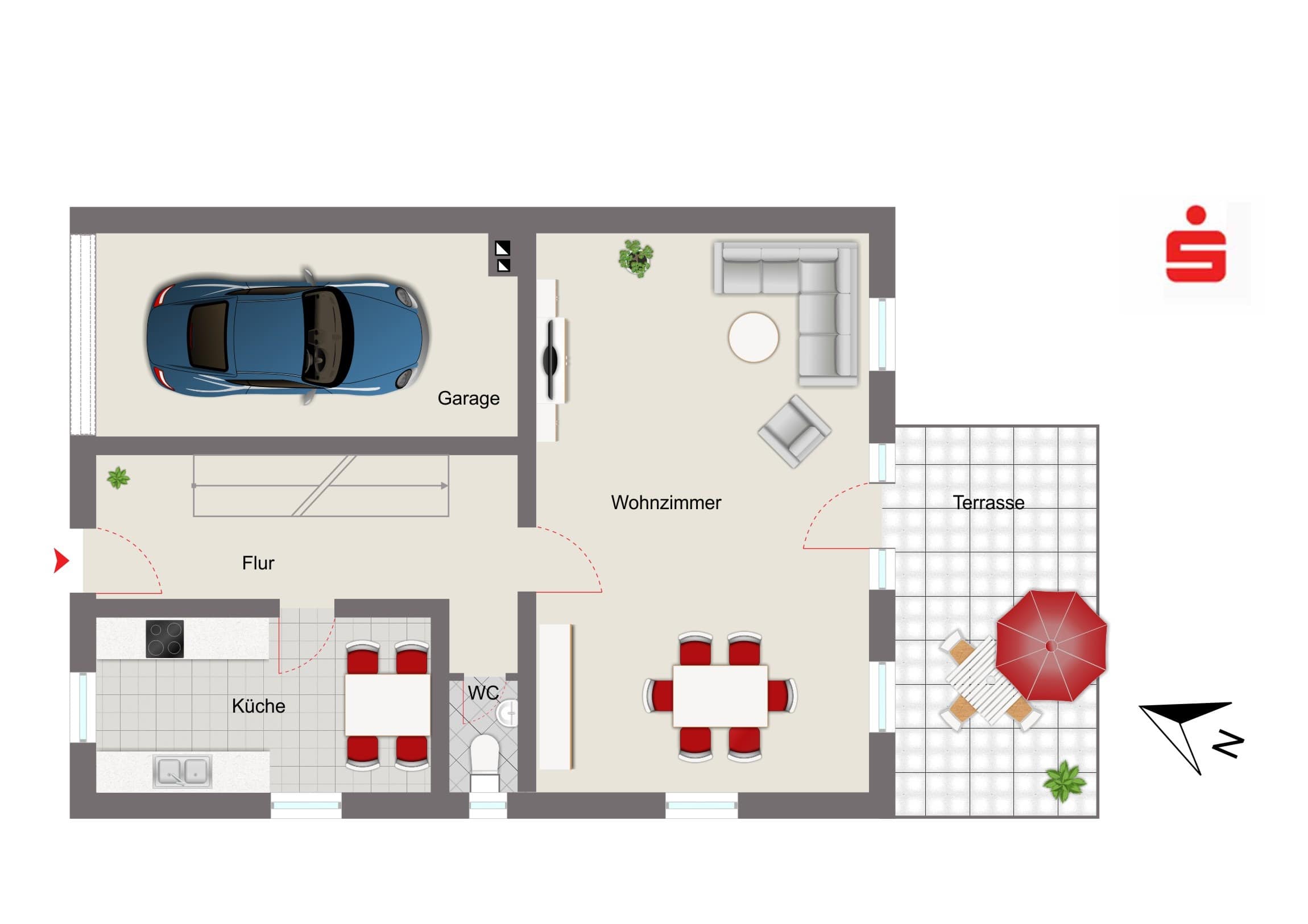 Reihenendhaus zum Kauf 345.000 € 4 Zimmer 119 m²<br/>Wohnfläche 348 m²<br/>Grundstück Tegernbach Rudelzhausen 84104