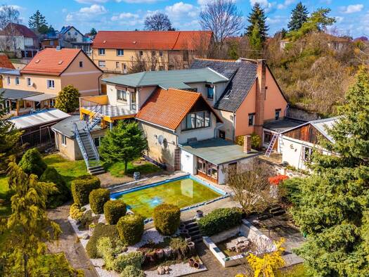 Mehrfamilienhaus zum Kauf 199.000 € 6 Zimmer 240 m² 3.095 m² Grundstück Friedrich-Ebert-Straße 13 Ermsleben Falkenstein/Harz 06463