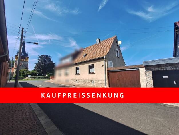 Doppelhaushälfte zum Kauf 99.000 € 3 Zimmer 120 m² 383 m² Grundstück Görmar Mühlhausen 99974